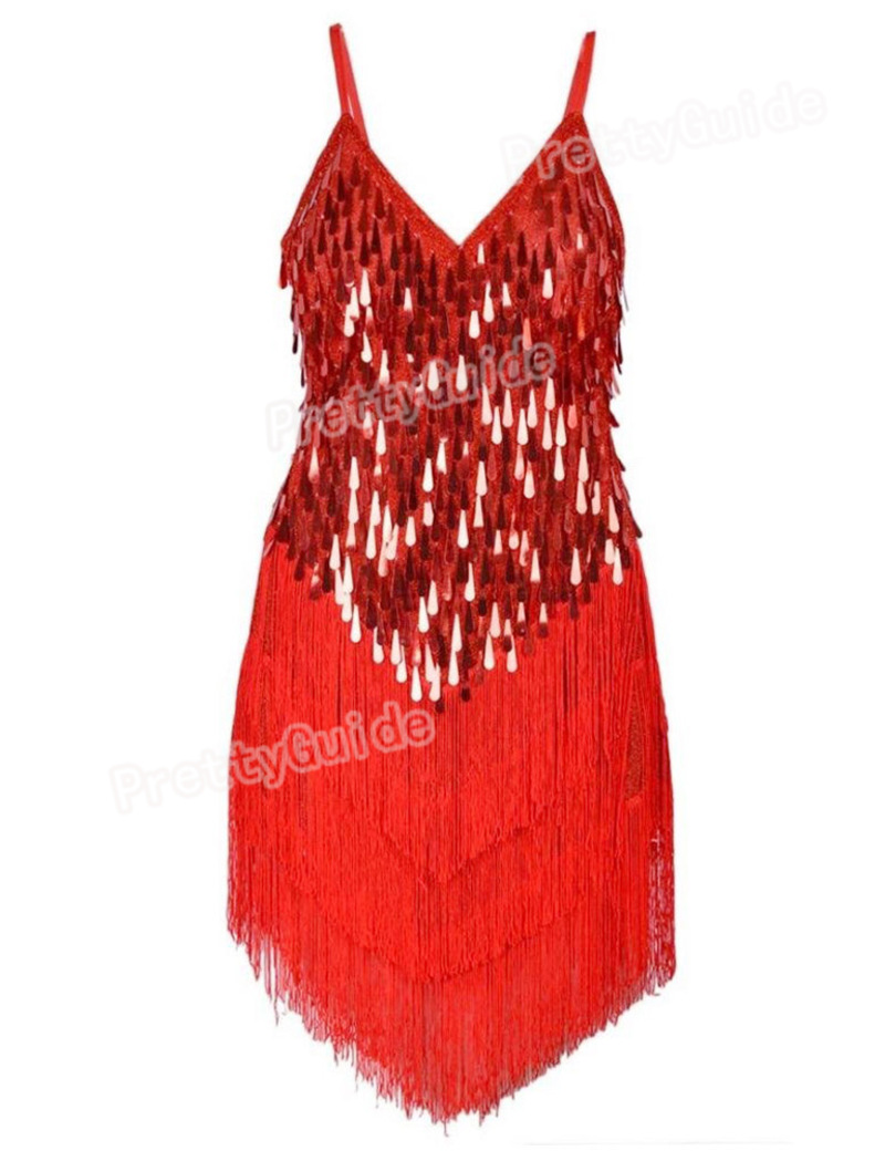 Deco Gatsby 1920s Water Drops Sequins Fringe Sway Fler Deco Gatsby 1920s Water Drops Sequins Fringe Sway